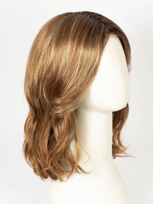 CREAMED COFFEE | Medium Brown roots and base with Cinnamon and Golden Blonde highlights