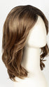 CINNAMON TOFFEE | Neutral to Warm Light Brown with Dark Brown Roots