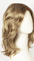 SAHARA BLONDE | Softer Dark Blonde with Light Golden Blonde, and features Chestnut Roots