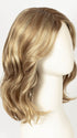 SPARKLING CHAMPAGNE | Medium Brown roots with overall Strawberry Blonde base and soft Golden Blonde highlights