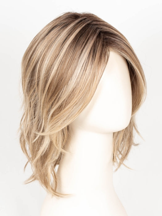 RAW SUGAR BLONDE | A Neutral Light Blonde, Honey Blonde, Pale Gold Blonde, with a base of Light Brown Lowlights featuring a Medium Root Color