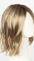 SAHARA BLONDE | Softer Dark Blonde with Light Golden Blonde, and features Chestnut Roots