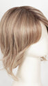 SANDY-BEIGE-BLOND-R | Carefully placed shades of dark sandy blonde and light neutral blonde with medium root tone for added depth.               