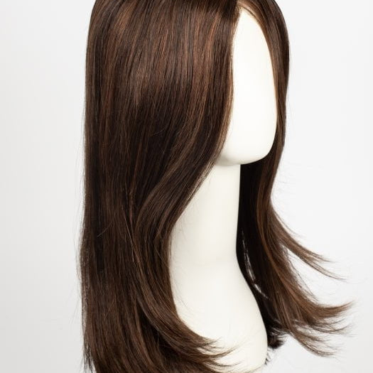 R2/31 COCOA | Dark brown with subtle warm highlights and Dark Brown roots