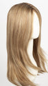 SS12/22 SHADED CAPPUCCINO | Light Golden Brown Evenly Blended with Cool Platinum Blonde Highlights and Dark Roots