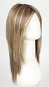 RL12/22SS SHADED CAPPUCCINO | Light Golden Brown Evenly Blended with Cool Platinum Blonde Highlights and Dark Roots