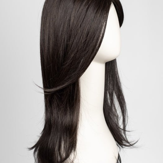 RL2/4 OFF BLACK | Black Evenly Blended with Dark Brown Highlights