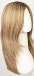 SS12/22 SHADED CAPPUCCINO | Light Golden Brown Evenly Blended with Cool Platinum Blonde Highlights and Dark Roots