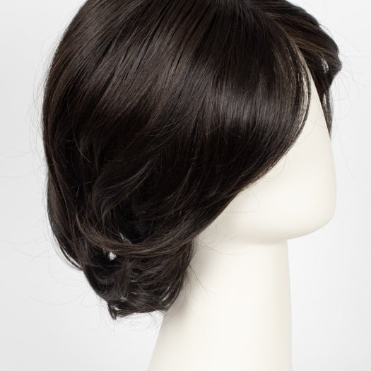 RL2/4 OFF BLACK | Black Evenly Blended with Dark Brown Highlights