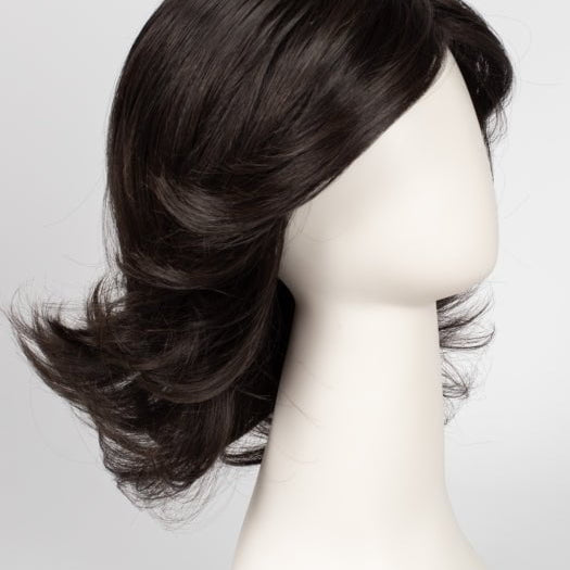 RL2/4 OFF BLACK | Black Evenly Blended with Dark Brown Highlights