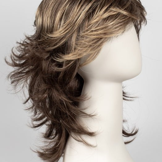 R11S - Glazed Mocha - Medium Brown With Gold Blonde Highlights