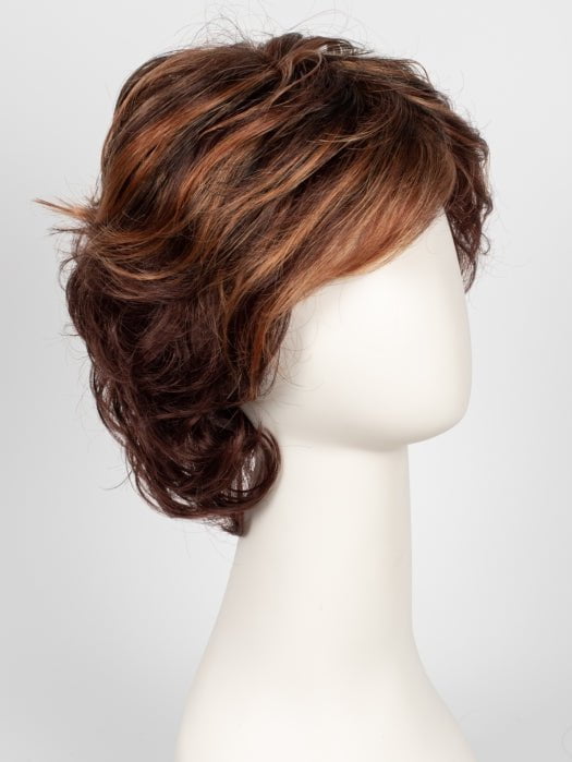 R3329S GLAZED AUBURN | Rich Dark Auburn with Pale Ginger