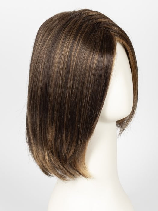 6F27 CARAMEL RIBBON | Brown with Light Red-Gold Blonde Highlights & Tips