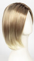 27T613S8 SHADED SUN | Medium Natural Red-Gold Blonde & Pale Natural Gold Blonde Blend and Tipped, Shaded with Medium Brown
