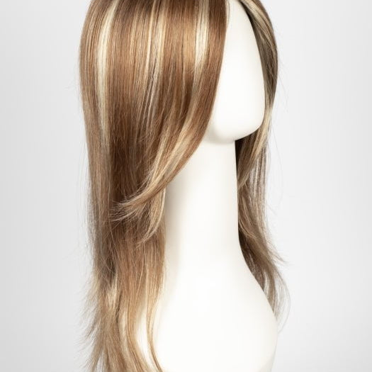 FS26/31S6 SALTED CARAMEL | Medium Natural Red Brown with Medium Red Gold Blonde Bold Highlights, Shaded with Brown