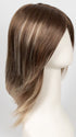S14-26/88RO SUNSHINE | Medium Natural-Ash Blonde & Medium Red-Gold Blonde Blend roots to midlength, Light Natural Gold Blonde Blend midlength to ends