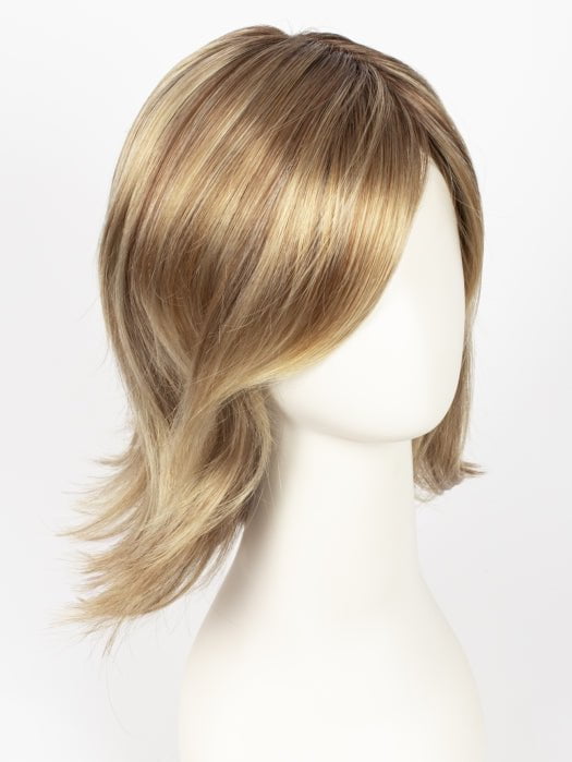 14/26S10 SHADED PRALINES N' CREAM | Light Gold Blonde & Medium Red-Gold Blonde Blend, Shaded with Light Brown