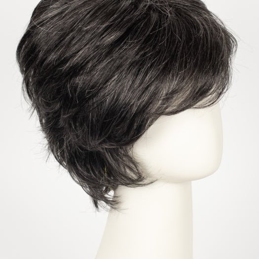 1B/60 PEPPERCORN | Soft Black blended with Pure White Grey Peppered Throughout