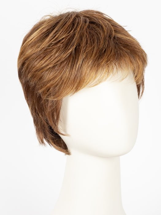 R3025S+ GLAZED CINNAMON | Medium Reddish Brown with Ginger highlights