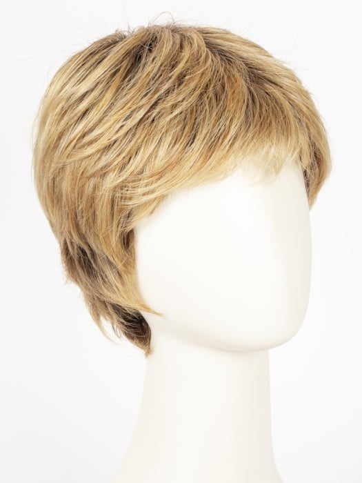 SS25 SHADED GINGER BLONDE | Golden Blonde with subtle highlights, Medium Brown roots