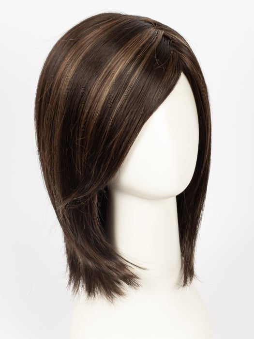 COFFEE LATTE | Dark Brown with Evenly Blended Honey Brown Highlights