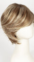 NUTMEG F | Medium Blonde and Honey Brown Base Frosted with Platinum Blonde Highlights