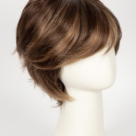 AUBURN SUGAR-R | Rooted Dark Auburn with Medium Auburn Base with Dark Strawberry Blonde Highlights