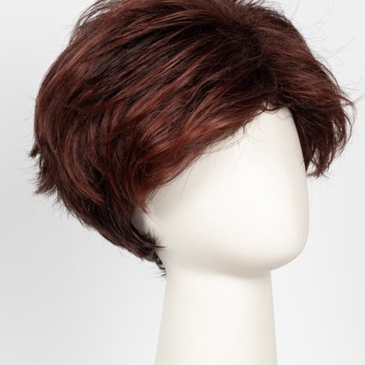 BURGUNDY ROSA | Darkest Brown with Burgundy tips