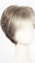 SANDY-SILVER | Medium Brown Transitionally Blending to Silver and Dramatic Silver Bangs