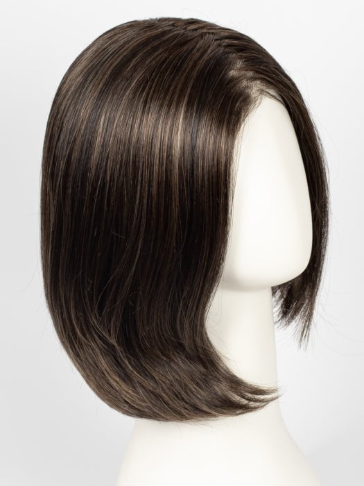 R6/12H | Chestnut Brown with Medium Ash Brown Highlights