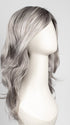 CHROMERT1B | Gray and White with 25% Medium Brown Blend and Off-Black Roots