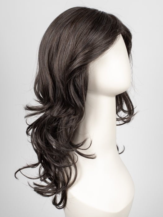 CHOCOLATE-SMOKE | Dark Brown and Chestnut Brown Blend with Fine Slate Blue Highlights