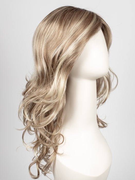 RH1488RT8 | Dark Blonde with Lightest Blonde Highlights and Golden Brown Roots