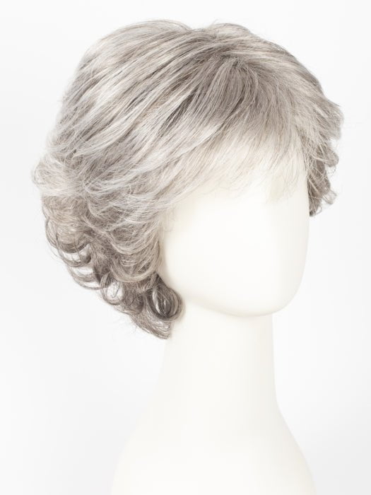 R51LF60 | Off Black w/75% Grey Lightening to Gold Blonde Mix in Front