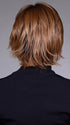 Model is wearing MIXED BERRY R | A bold, berry-inspired red with deep auburn tones and soft rooting for a natural regrowth effect.