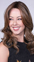 Model is wearing ARPELS by BELLETRESS in JAMOCA ALMOND FUDGE R |  Deep mocha brown blended with subtle golden almond undertones and fudge-like highlights to create a rich