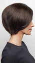 A short-length human hair wig inspired by a salon cut choppy bob