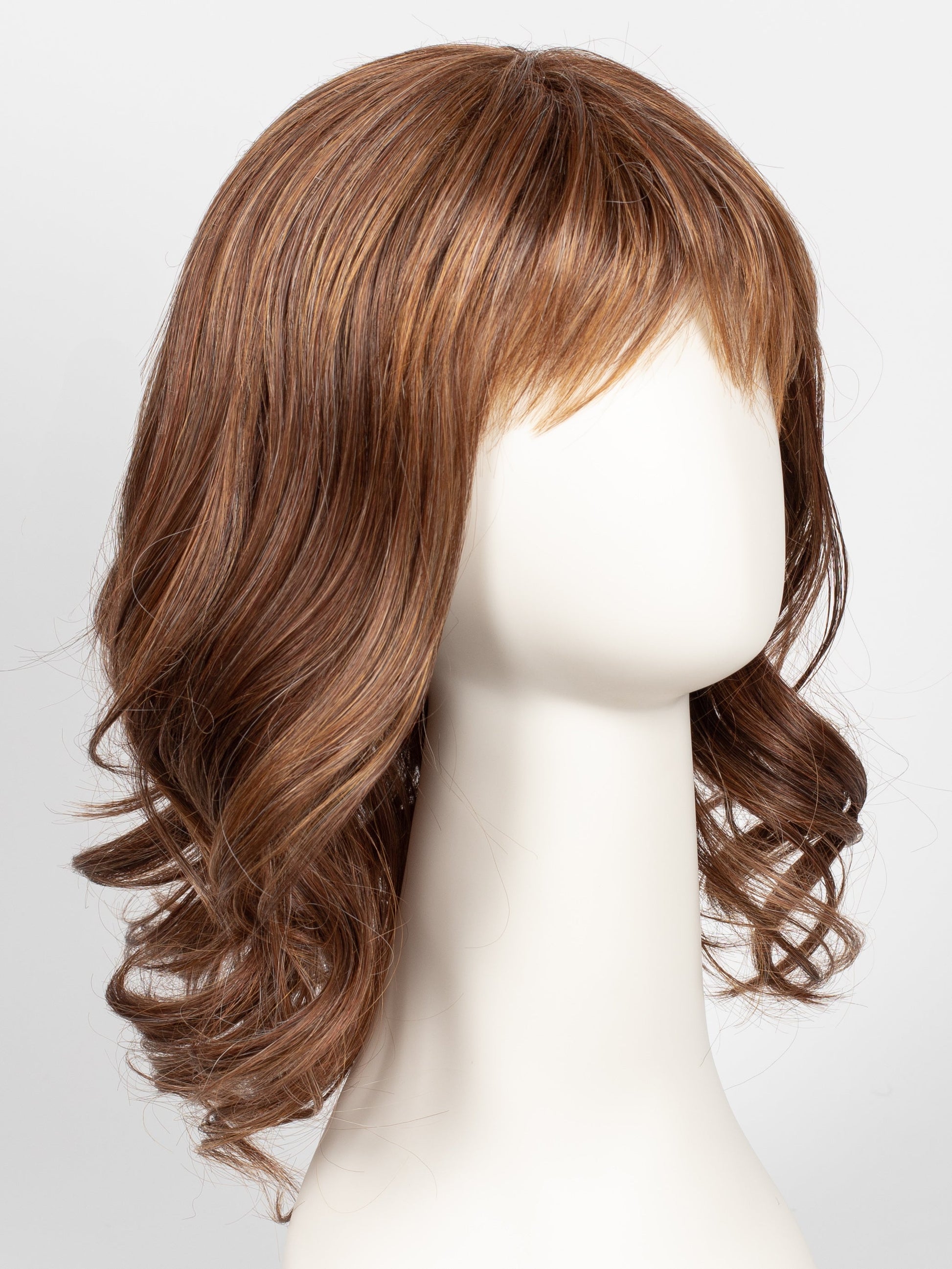 MEDIUM RED | Medium Reddish Brown with Subtle Copper Highlights