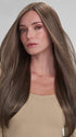 AVERY by Jon Renau in 8RH14 HOT COCOA | Medium Brown with 33% Medium Ash Blonde Highlights FB MAIN IMAGE