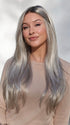 Heather @cjswigs wearing AVERY by JON RENAU in color FS17/101S18 PALM SPRINGS BLONDE | Light Ash Blonde with Pure White Natural Violet Bold Highlights, Shaded with Dark Natural Ash Blonde