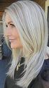 Natalie Gray @vanish.into.thin.hair wearing FORTE by BELLETRESS in color BUTTERBEER R | Dark Brown Base and Root that transitions smoothly into a buttery blonde, infused with creamy honey and toffee tones