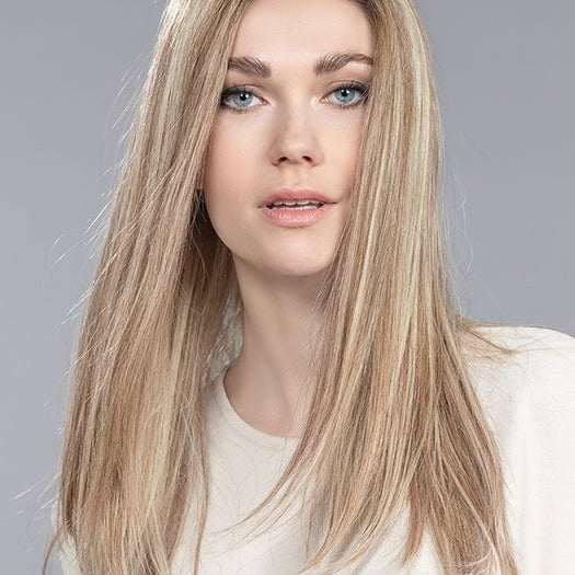 BOHEME by Ellen Wille in SANDY BLONDE ROOTED 26.22.16 | Light Golden Blonde, Light Neutral Blonde and Medium Blonde Blend with Shaded Roots FB MAIN IMAGE