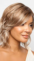 BRIAR by Noriko in MELTED CINNAMON | Medium-Brown Root with a Cinnamon Blond Base with Icy Blond Ends