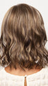 SPARKLING MOCA R | Neutral Dark-Brown Base featuring Silvery White and Golden Blond Highlights