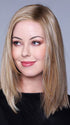 A layered, shoulder length hairstyle
