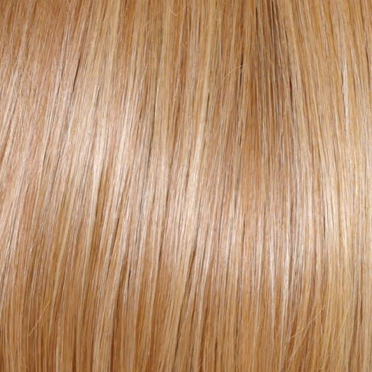 CARAMEL BLONDE R | Light Brown Rooted, with a blend of Light Gold Blonde, hint of Strawbery Blonde and Light Auburn with the balance of Cool, Light Blonde Highlights.