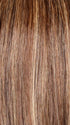 CARAMEL SWIRL | A blend of Warm Caramel, Chocolate Brown, Honey-Toned Blonde with Brown Roots