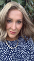 Eileen @crazywiglady is wearing CHARLOTTE HAND TIED by ENVY in color ALMOND BREEZE | Light Brown blended with Ash Blonde