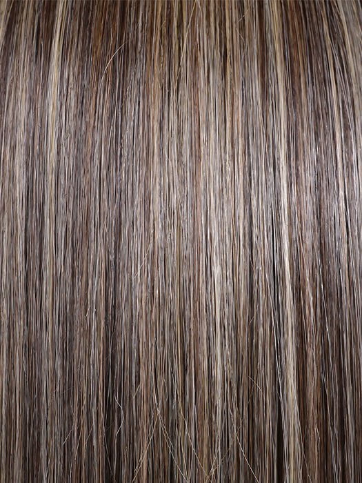 CHOCOLATE BUTTERCREAM R | A deep Chocolate Brown Root, that melts into Buttery, Golden Brown Tones, accented by Soft Caramel and Honey highlights for a smooth, multidimensional finish