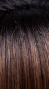 CINNAMON TOFFEE | Neutral to Warm Light Brown with Dark Brown Roots